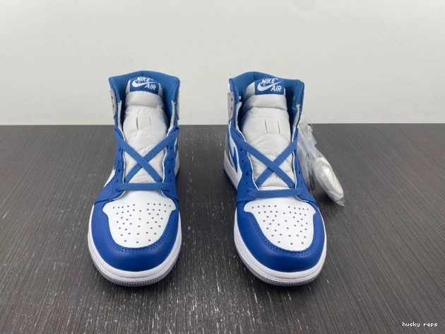 Cheap Husky Blue Air 1 OG DZ5485-410 Jordan High True 0723